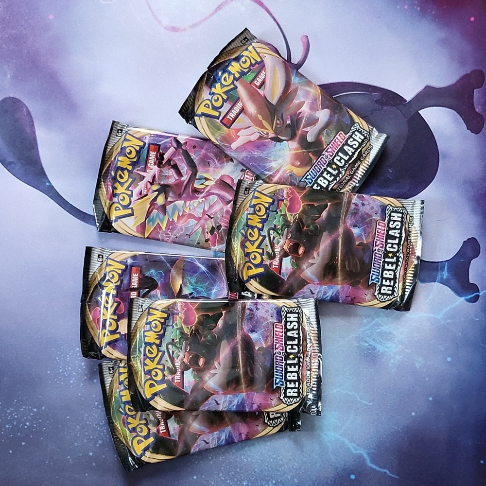 NEW Pokemon Rebel Clash Packs